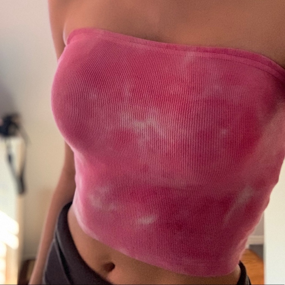 PACSUN TIEDYE TUBE TOP❄︎